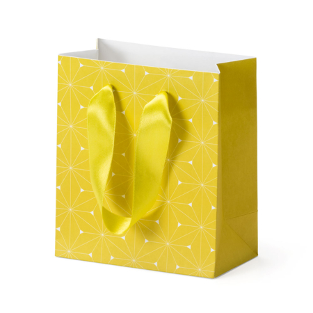 Tasche gelb mit Muster